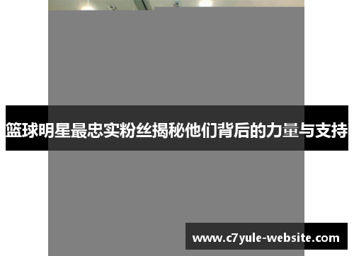 篮球明星最忠实粉丝揭秘他们背后的力量与支持